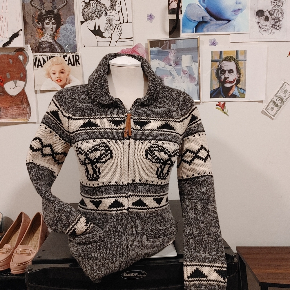 TNA wool sweater.